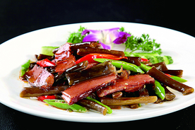 南北热菜海笋小炒肉
