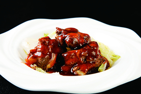 特色菜白菜粉皮煨排骨
