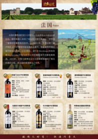 葡萄酒画册红酒宣传册香槟洋酒