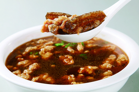 浙菜酥肉烩焖子
