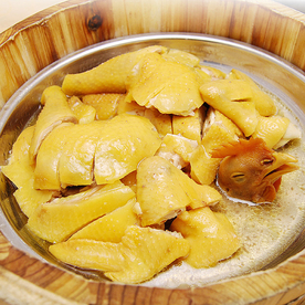 粤菜广东菜木桶鸡