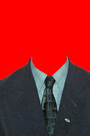 西装证件照模板