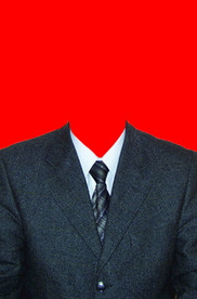 男士西装证件照