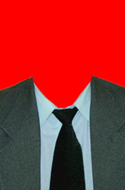 男士西装证件照