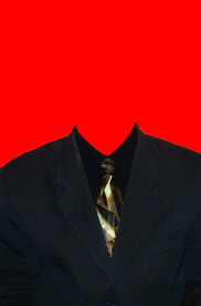 男士西装证件照