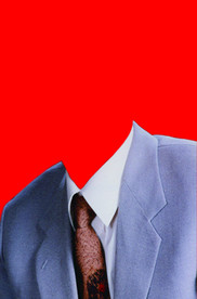 男士西装证件照模板