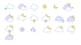 天气图标