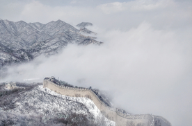 长城雪景
