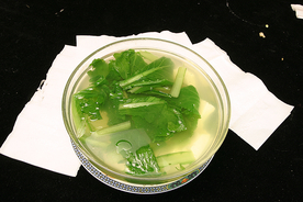 小白菜豆腐汤
