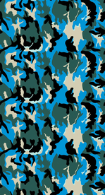 幻彩迷彩系列头巾条巾围巾图案