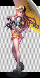 卡通美少女