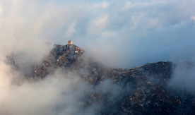 雪中长城