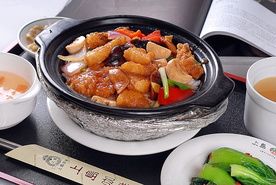 X煲仔冬菇鳕鱼煲仔