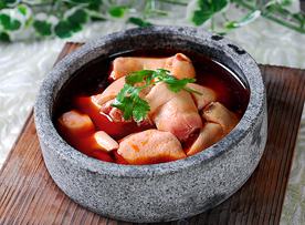 煲仔大菜石锅香水蹄花