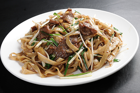 干炒牛河 素炒牛河
