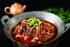 干锅鳖杂