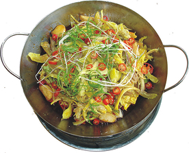 干锅飘香鸡