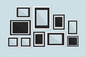相框展板模板