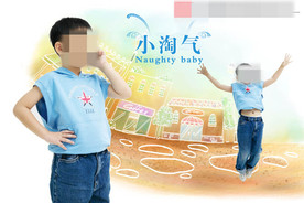 时尚多彩梦幻幼儿少年相册模板