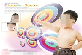 时尚多彩梦幻幼儿少年相册模板