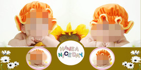 韩流宝贝幼儿少儿纪念相册模板