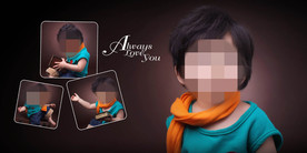 快乐成长幼儿少儿纪念相册模板