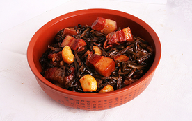 干豆角红烧肉