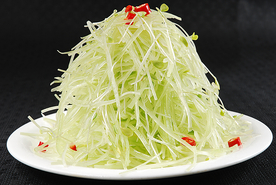 冷拼椿芽笋丝