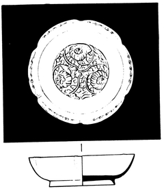 盘子花纹