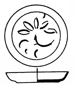 盘子花纹