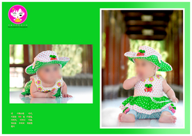 精灵童话系列芭比爱儿童相册模板