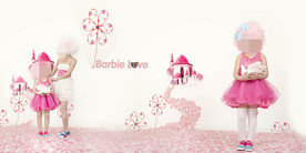 精灵童话系列芭比爱儿童相册模板