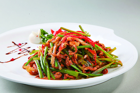 芹菜肉丝