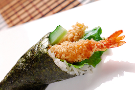 日韩料理富贵虾手卷