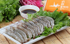 日韩料理基围虾