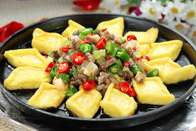 铁板蛋豆腐