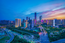 唐延路 西安 高新区 都市之门