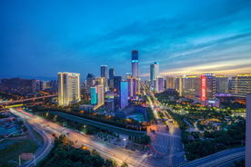唐延路 西安 高新区 都市之门