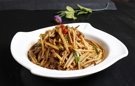 土豆丝炒肉