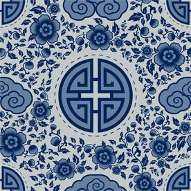 花纹图案 无缝印花