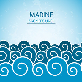 海浪 波浪 波纹