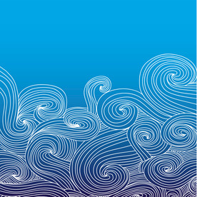 海浪 波浪 波纹