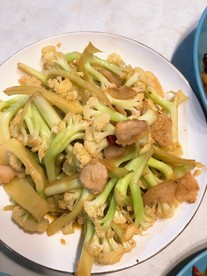 炒花菜