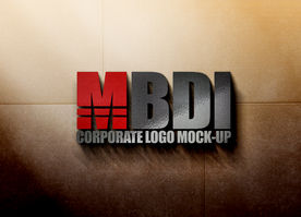 墙体立体LOGO样机