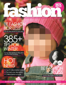 童年儿童周岁纪念相册PSD模板