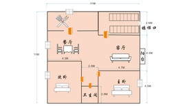 房子施工平面图