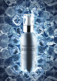 夏日冰爽爽肤水护肤品广告