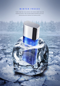 夏日化妆品广告