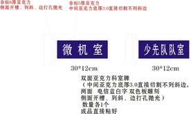 科室牌