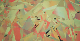 C4D模型 块面马赛克玻璃渣